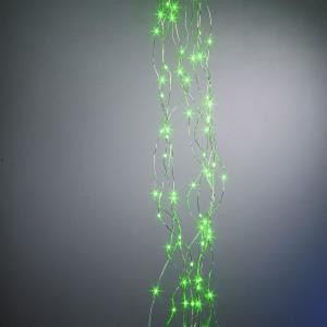 120-Light LED Green 10 Strand Indoor/Outdoor Multi-Function String Lights-92974 206532829