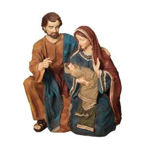 23 in. H Hand Painted Resin Holy Family Figurine-2159800 206572591