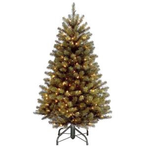 4.5 in. North Valley Spruce Artificial Christmas Tree with 200 Clear Lights-NRV7-300-45 205983377