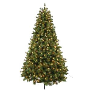7.5 ft. Bavarian Mixed Pine with 650 UL Lights-15928 207146543