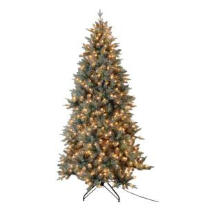 7.5 ft. Blue Spruce Tree with 650 UL Lights-15920 207146539