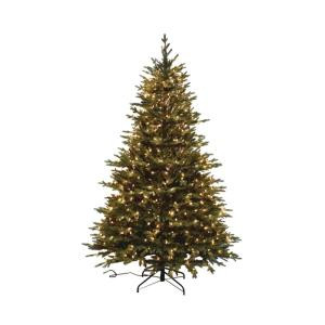 7.5 ft. Pre-Lit PE Balsam Fir Christmas with 600 UL lights-15938 303069342