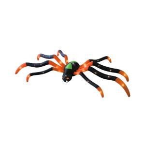 Airflowz 20 ft. Inflatable Orange and Black Giant Spider-66793 206852854