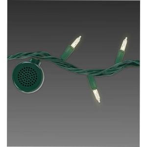 Bright Tunes 80-Light White Incandescent Light Strand with 4 Bluetooth Speakers-BRT-200-GG 300436806