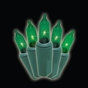Brite Star 100-Light Green Mini Lights (Box of 2)-37-344-20 203438405
