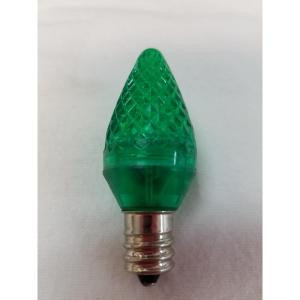C7 Green LED Light Bulb (Pack of 25)-367003D2HO 301876021