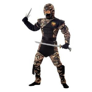 California Costume Collections Boys Special Ops Ninja Costume-CC00326_L 205478989