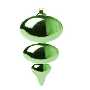 Christmas by Krebs 15 in. Limeade Jumbo Shatterproof Finial Ornament (Pack of 4)-CBK26122 203479020