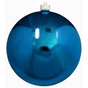 Christmas by Krebs 8 in. Balmy Seas Shatterproof Ball Ornament (Pack of 6)-CBK26016 204510498
