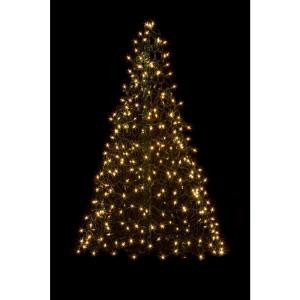 Crab Pot Trees 5 ft. Indoor/Outdoor Pre-Lit Incandescent Artificial Christmas Tree with Green Frame and 350 Clear Lights-5GC 205471509