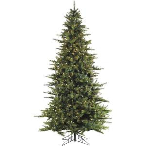 Fraser Hill Farm 6.5 ft. Pre-lit Southern Peace Pine Artificial Christmas Tree with 500 Clear Smart String Lights-FFSP065-3GR 303130831