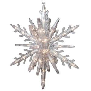 GE 10.75 in. 108-Light 3D Hanging Star with Clear Random Sparkle Lights (3-Piece)-79556HD 206768298