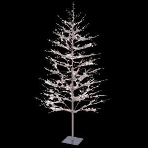 GE 5 ft. Brown Winter Berry Branch Tree with C4 Color Choice LED Lights-23503HD 205146864