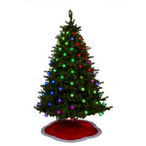 GeekMyTree GlowFlakes Eight 65 in. Strands with 64 Multicolored LEDs Light Show System-GMT78579 300243641