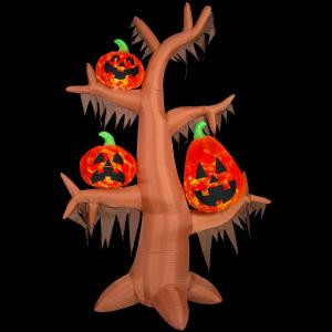 Gemmy 72.05 in. W x 35.43 in. D x 101.97 in. H Inflatable Kaleidoscope Scary Tree (RRY)-58747 207107591