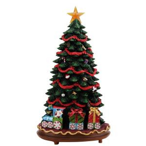 Home Accents Holiday 18 in. Fiber Optic LED Christmas Tree with Music-MX4177 301577272