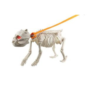 Home Accents Holiday 18.5 in. Animated Skeleton Dog with Light and Sound-5342-19060HD 205828006