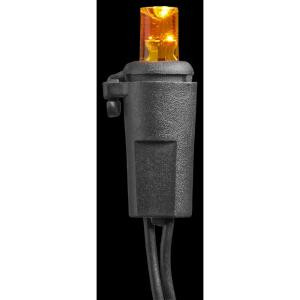 Home Accents Holiday 20-Light LED Orange Concave Battery Operated Light Set-TY129-1725-OR 301148278