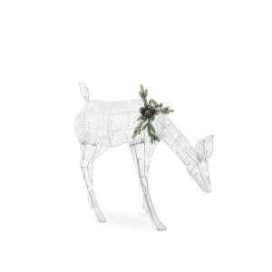 Home Accents Holiday 34 in. 120-Light Acrylic Doe-TY173-1711 301683628