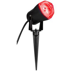 Home Accents Holiday 3.5 in. LED Red Outdoor Spotlight-88093 204070177