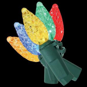Home Accents Holiday 50-Light LED Multi-Color C3 Light Set-TY287-815 202532740