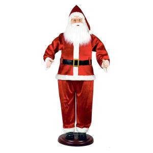 Home Accents Holiday 72 in. Animated Dancing Santa-5230-72625HD 206954020