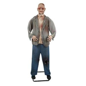 Home Accents Holiday 72 in. Standing Zombie with Halloween Sound Effects-6330-72892HDD 206762993
