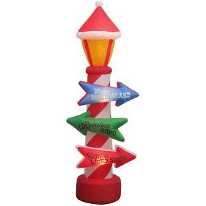 Home Accents Holiday 8 ft. Inflatable Stacking Signs Airblown-88594 301685266