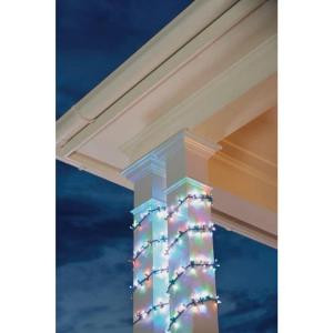Home Accents Holiday 9 ft. LED Garland Lights with Dual Functions-TY-150GD-2F 206806024