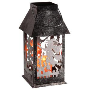 National Tree Company 11.6 in. Witch Lantern with LED Lights-RAH-HS6X002C-1 301284773