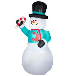 National Tree Company 12 ft. Inflatable Snowman-GE9-36716-1 303231270