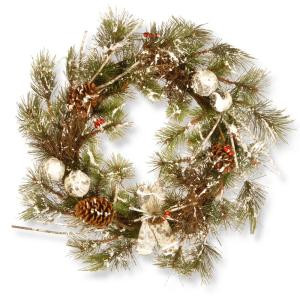 National Tree Company 24 in. Christmas Artificial Wreath-RAC-W060427A 300154652