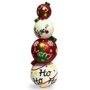 National Tree Company 33 in. Stacked Christmas Ornaments-JR15-172461 303122994