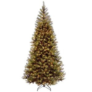 National Tree Company 7-1/2 ft. Aspen Spruce Hinged Artificial Christmas Tree with 450 Clear Lights-AP7-300-75 207183113