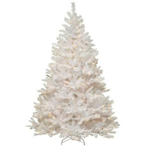 National Tree Company 7 ft. Winchester White Pine Artificial Christmas Tree with Clear Lights-WCHW7-300-70 205331326