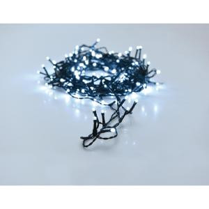 Novolink 35 ft. 100-Light Cool White LED Built-in Timer Decorative Battery String Light-SL-CW100 206455904