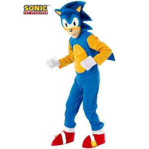 Rubie's Costumes Boys Deluxe Sonic Costume-R881452_M 205478926