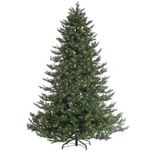 Sterling 7.5 ft. Pre-Lit Natural Cut Rockford Pine Artificial Christmas Tree with Clear Lights-6269--75C 206482521