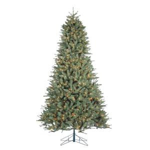 Sterling 9 ft. Indoor Pre-Lit Natural Cut Toledo Pine Artificial Christmas Tree with 1000 Clear Lights and Power Pole-6292--90C 300877639