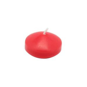 Zest Candle 1.75 in. Ruby Red Floating Candles (Box of 24)-CFZ-007 203362924