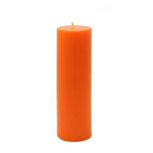 Zest Candle 2 in. x 6 in. Orange Pillar Candle Bulk (24-Case)-CPZ-115_24 203369594