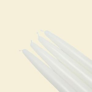 Zest Candle 6 in. White Taper Candles (12-Set)-CEZ-001 203362797