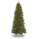 10 ft. Pre-Lit Incandescent Slim Fraser Fir Artificial Christmas Tree with 900 UL Clear Lights-277-FFSL-100C9 303220713