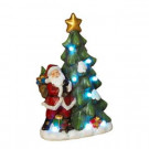 20 in. H Battery Operated Lighted Santa Figurine-2213100 206614473