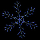 32 in. Pro-Line LED Wire Decor Blue Snowflake-96558_MP1 206946572