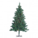 4 ft. Indoor Pre-Lit Colorado Spruce Artificial Christmas Tree with 150 UL Lights and 29 in. Base-1484--40M 300662155