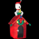 4 ft. Inflatable Snoopy on Doghouse w/Woodstock-85764X 302848215