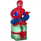 42 in. Inflatable Airblown-Spider-Man On Present-15302 301693725