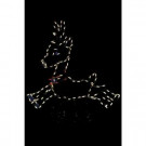 54 in. Pro-Line LED Wire Decor Leaping Reindeer-96586_MP1 206926558