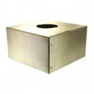 6 in. Dia Deluxe Sparkle Silver/Gold Stripe Design Tree Skirt Box-76577 302640855